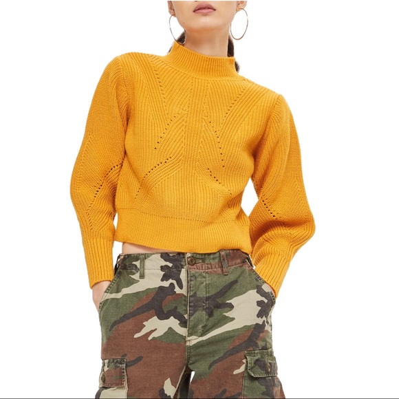 Topshop | Sweaters | Topshop Mustard 